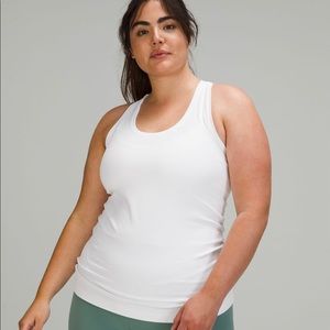 Lululemon Cool Racerback Tank Top in White